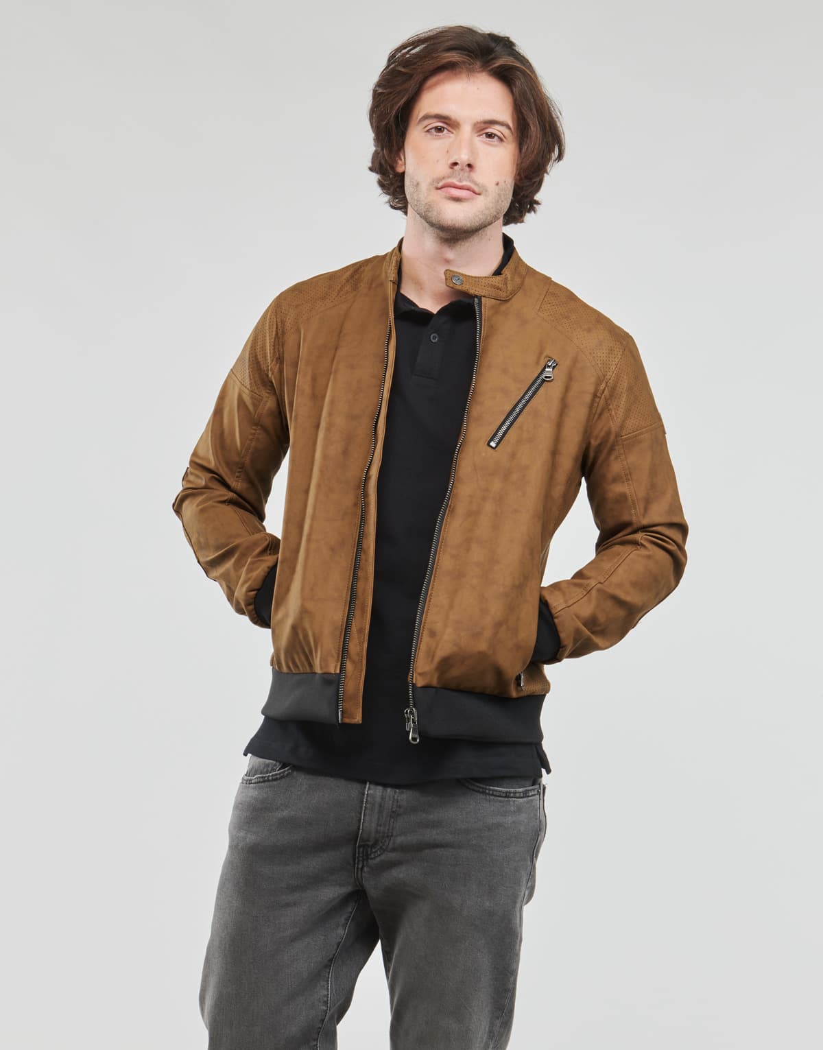 Men's Jackets Kaporal Brown