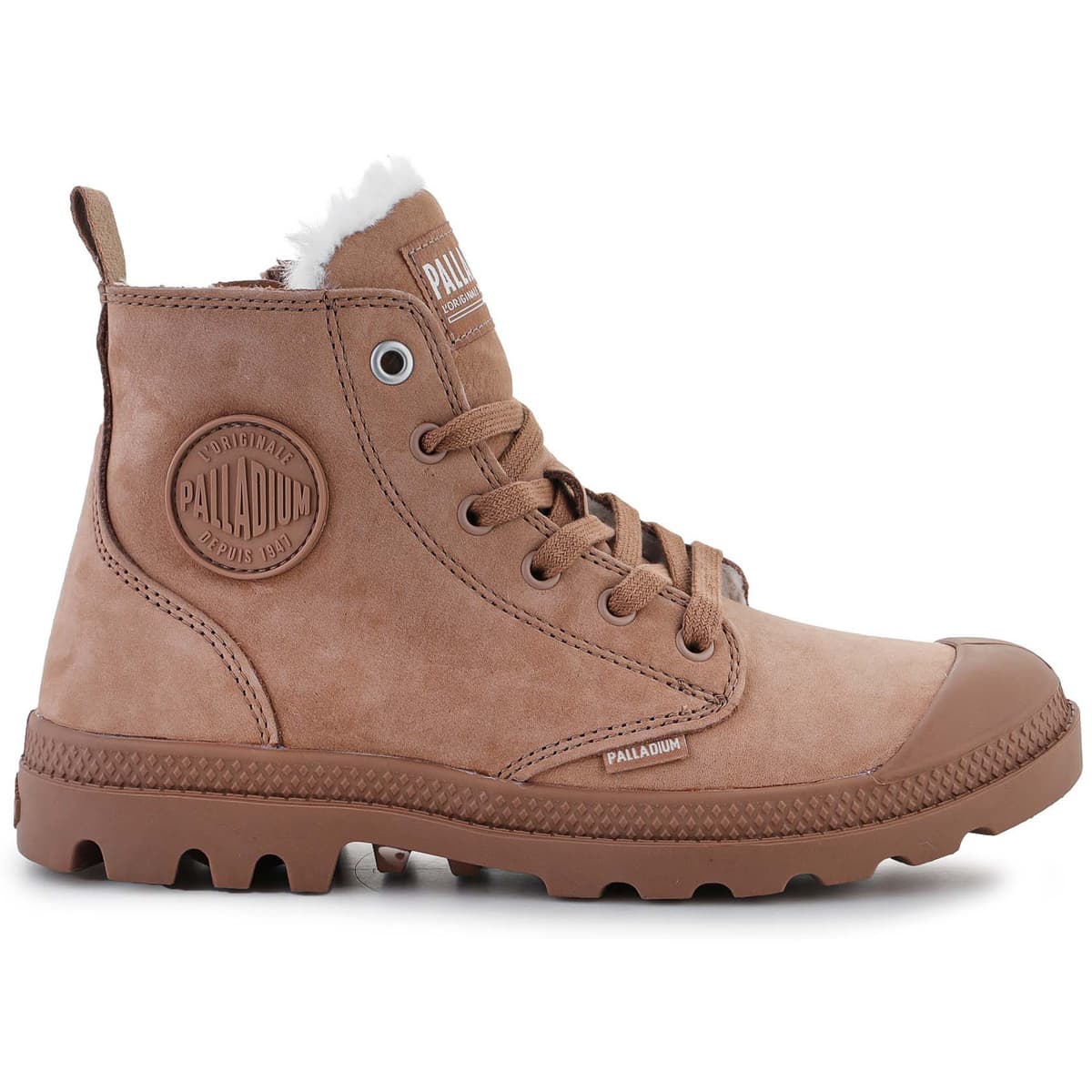 Women's Boots Palladium Brown