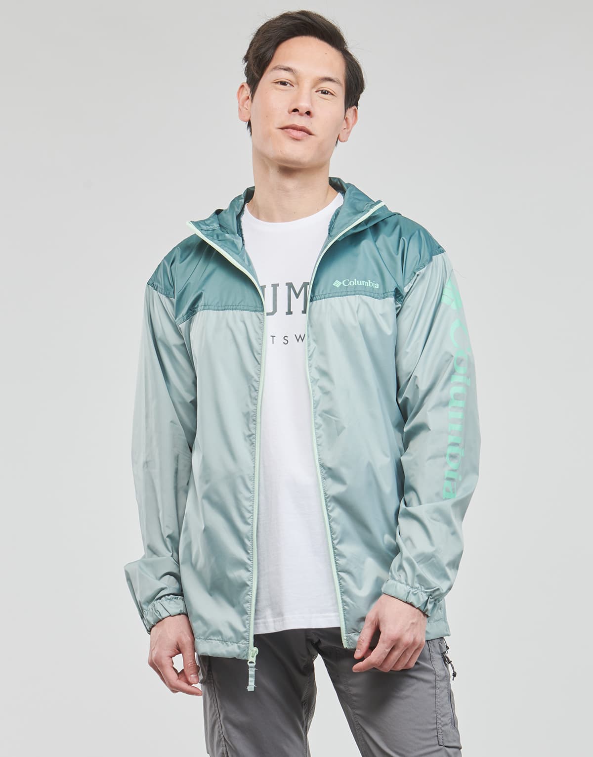 Men's Windbreakers Columbia Blue