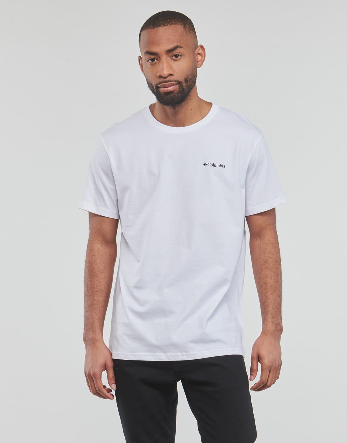 Men's T-Shirts Columbia White