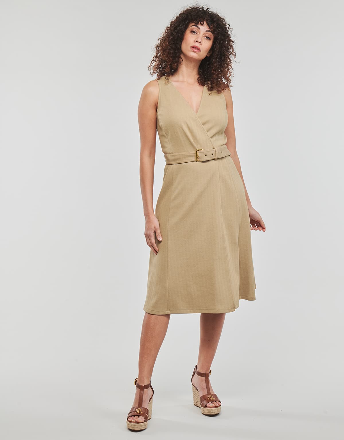 Women's Dresses Lauren Ralph Lauren Beige