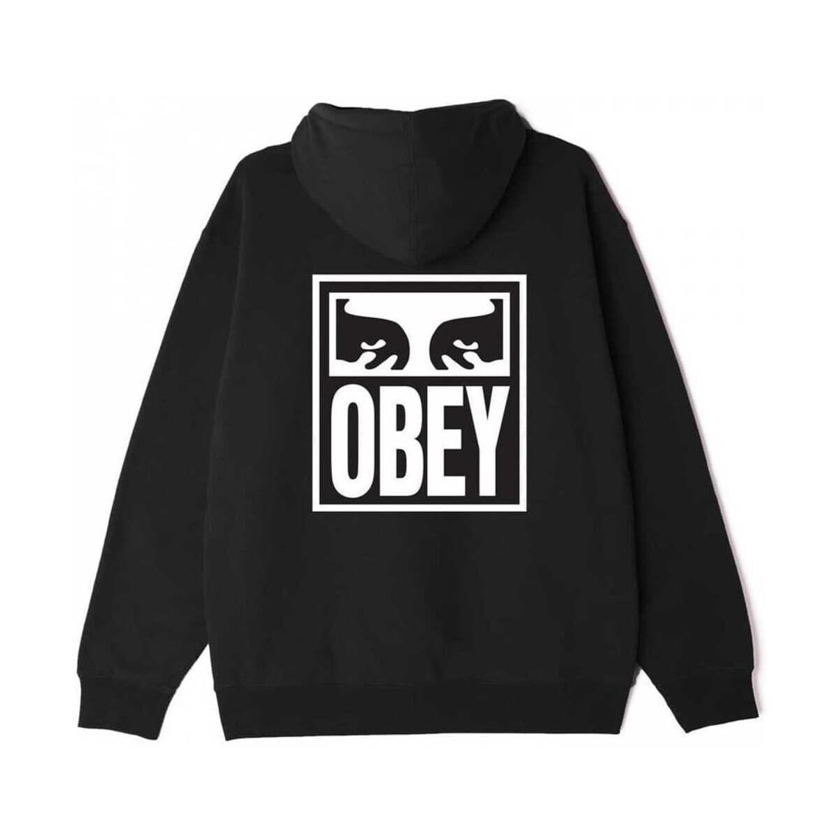 T-shirt με κουκούλα Obey eyes icon hood