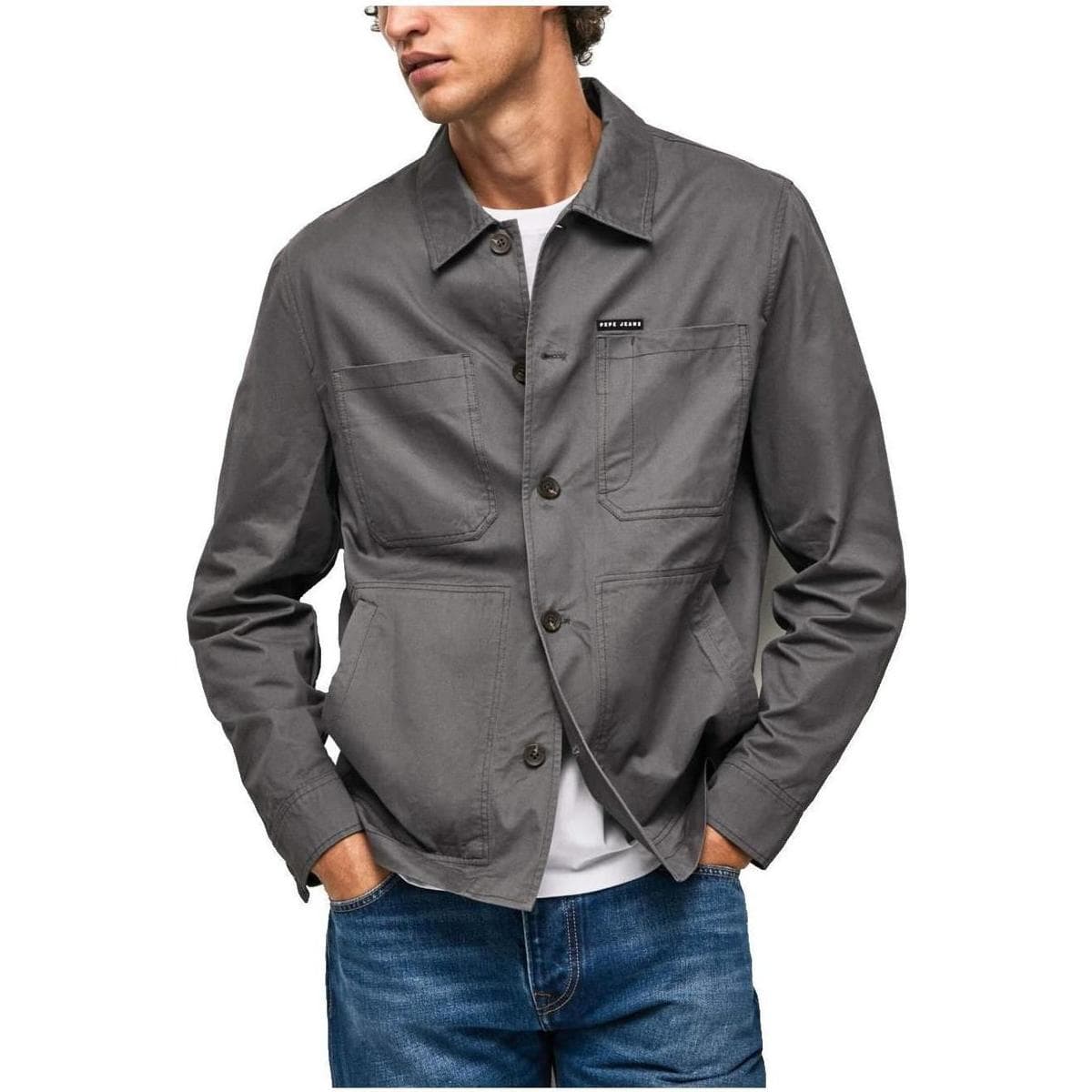 Men's Shirts Pepe Jeans Black