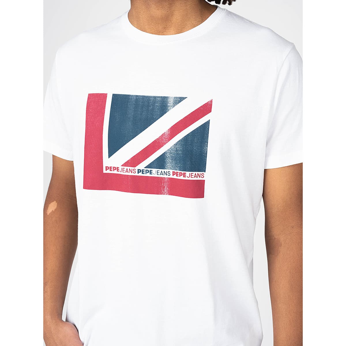 Men's T-Shirts Pepe Jeans White