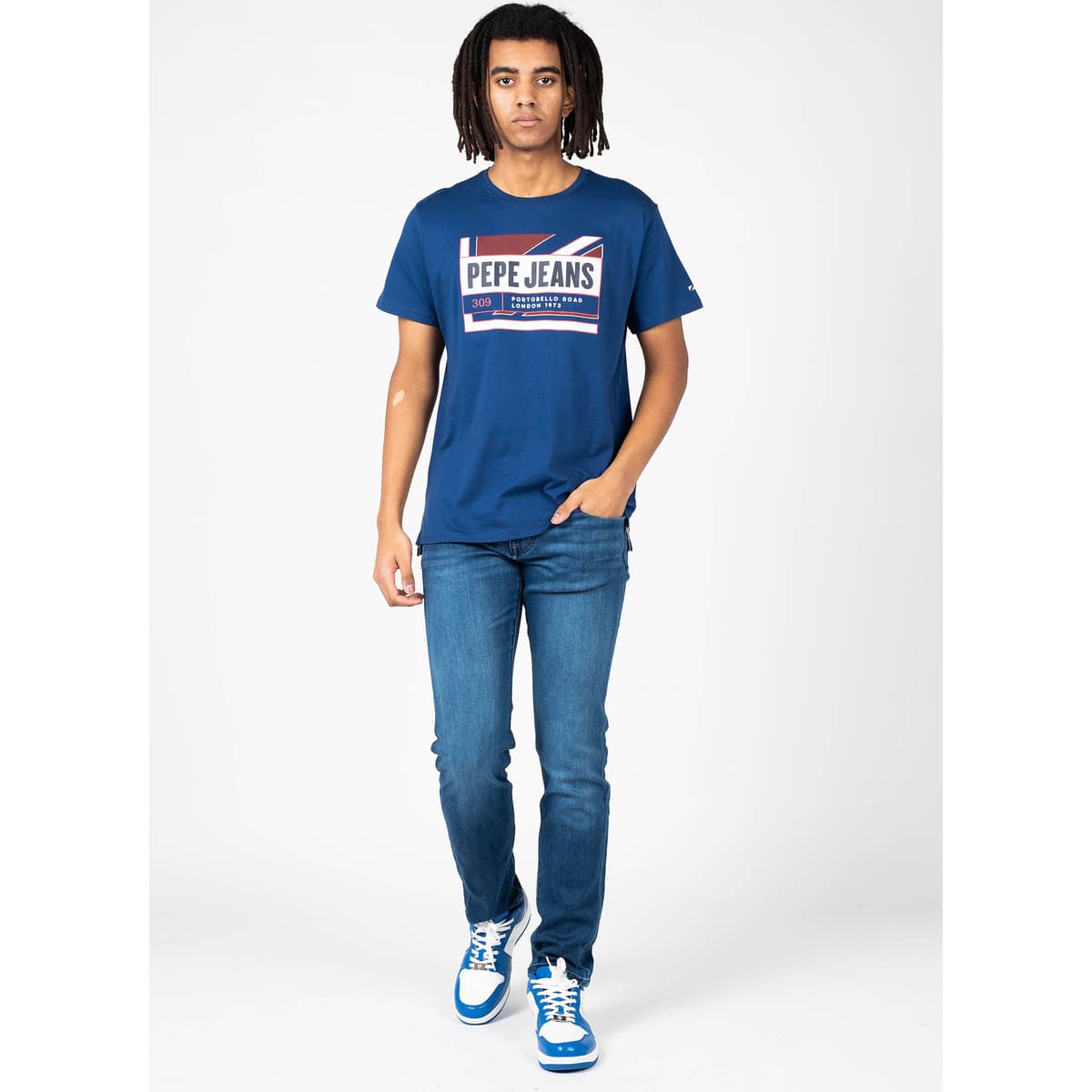 Men's Pants Pepe Jeans Blue