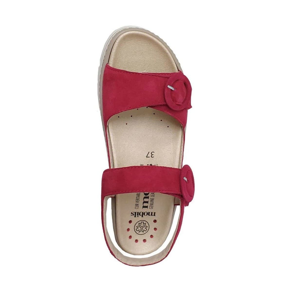 Women's Platforms Mephisto Red