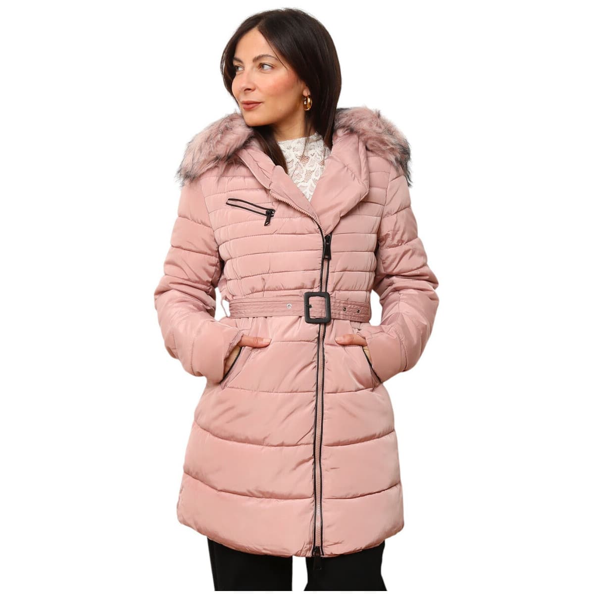 Women's Coats La Modeuse Pink