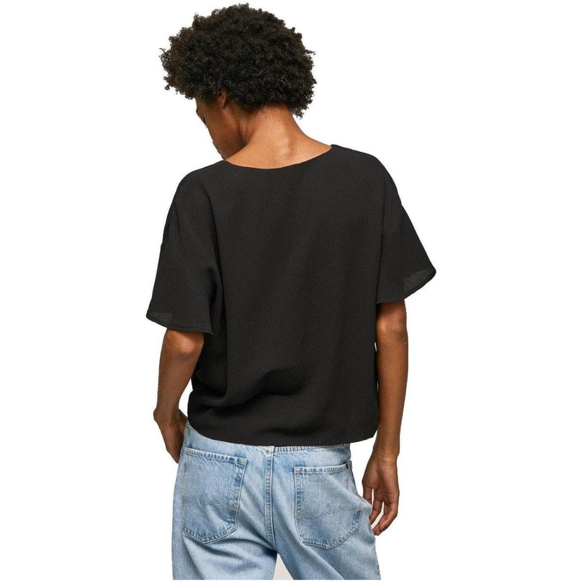 Women's T-Shirts Pepe Jeans Black