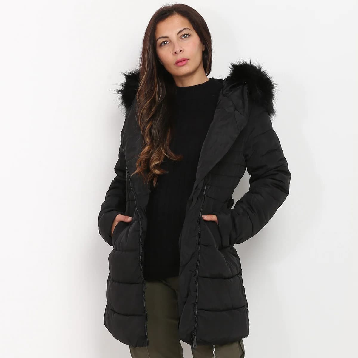 Women's Coats La Modeuse Black
