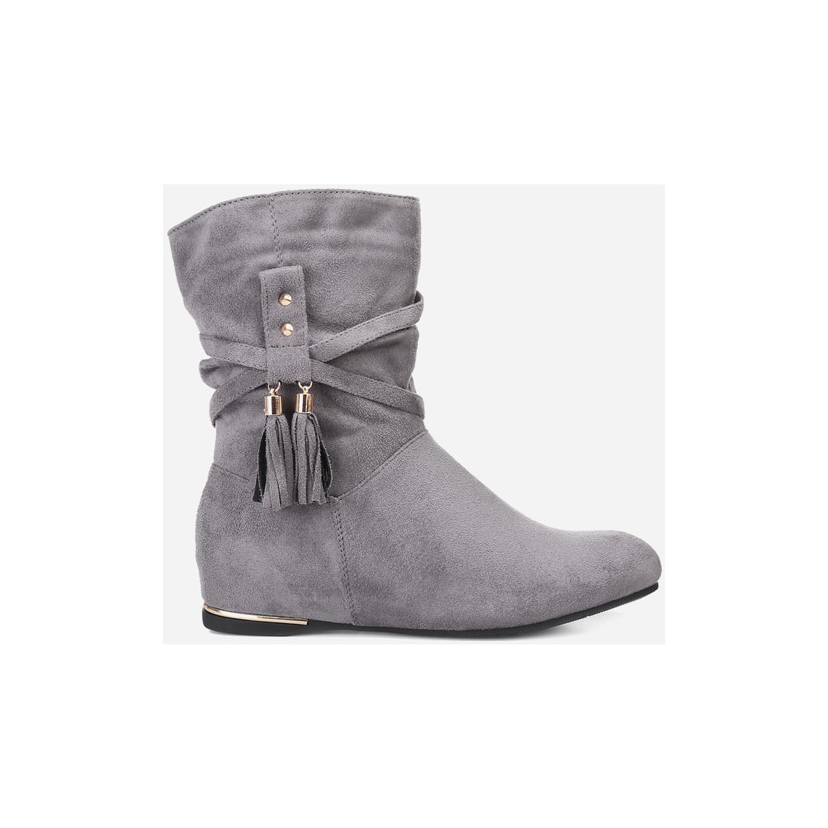 Women's Ankle Boots La Modeuse Gray