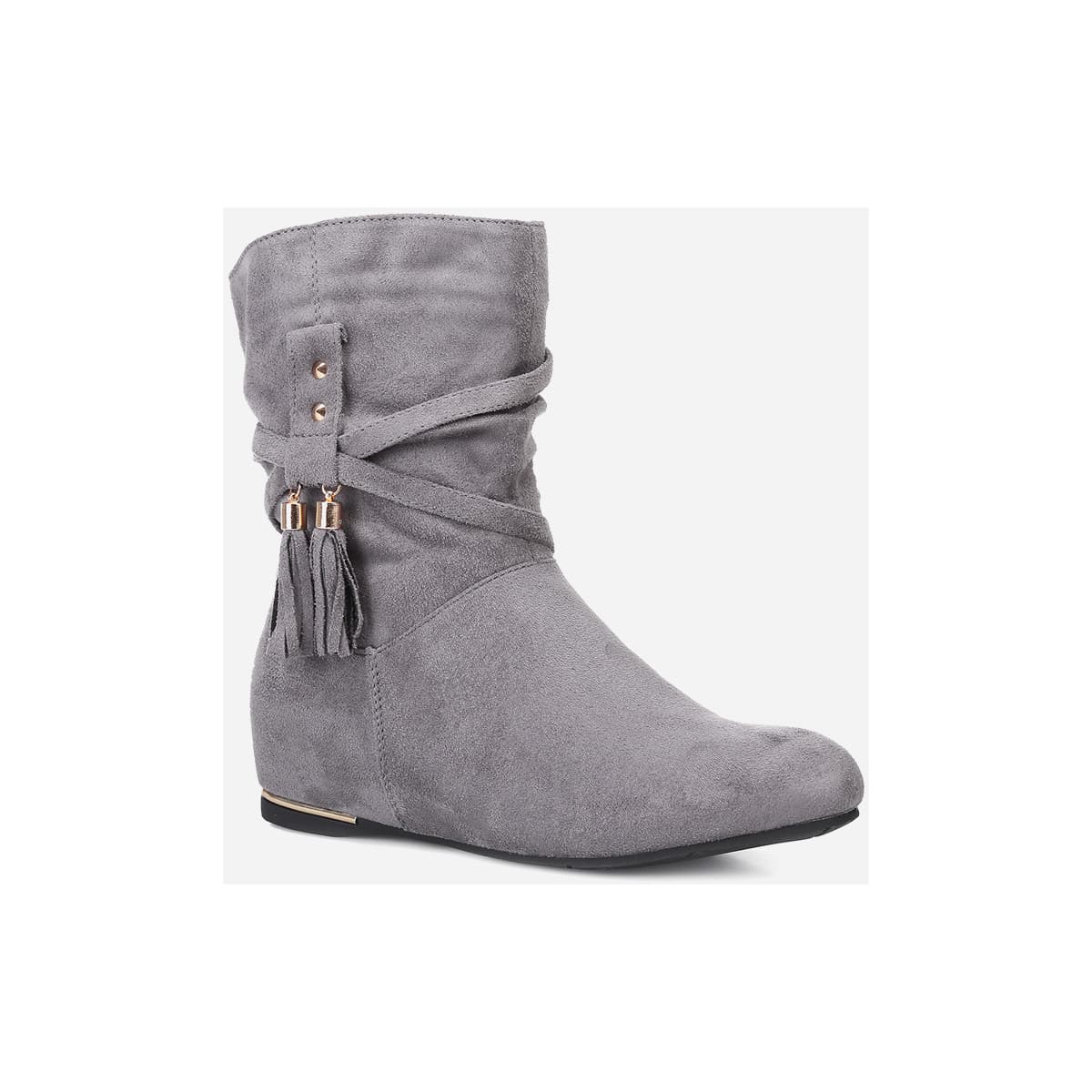 Women's Ankle Boots La Modeuse Gray