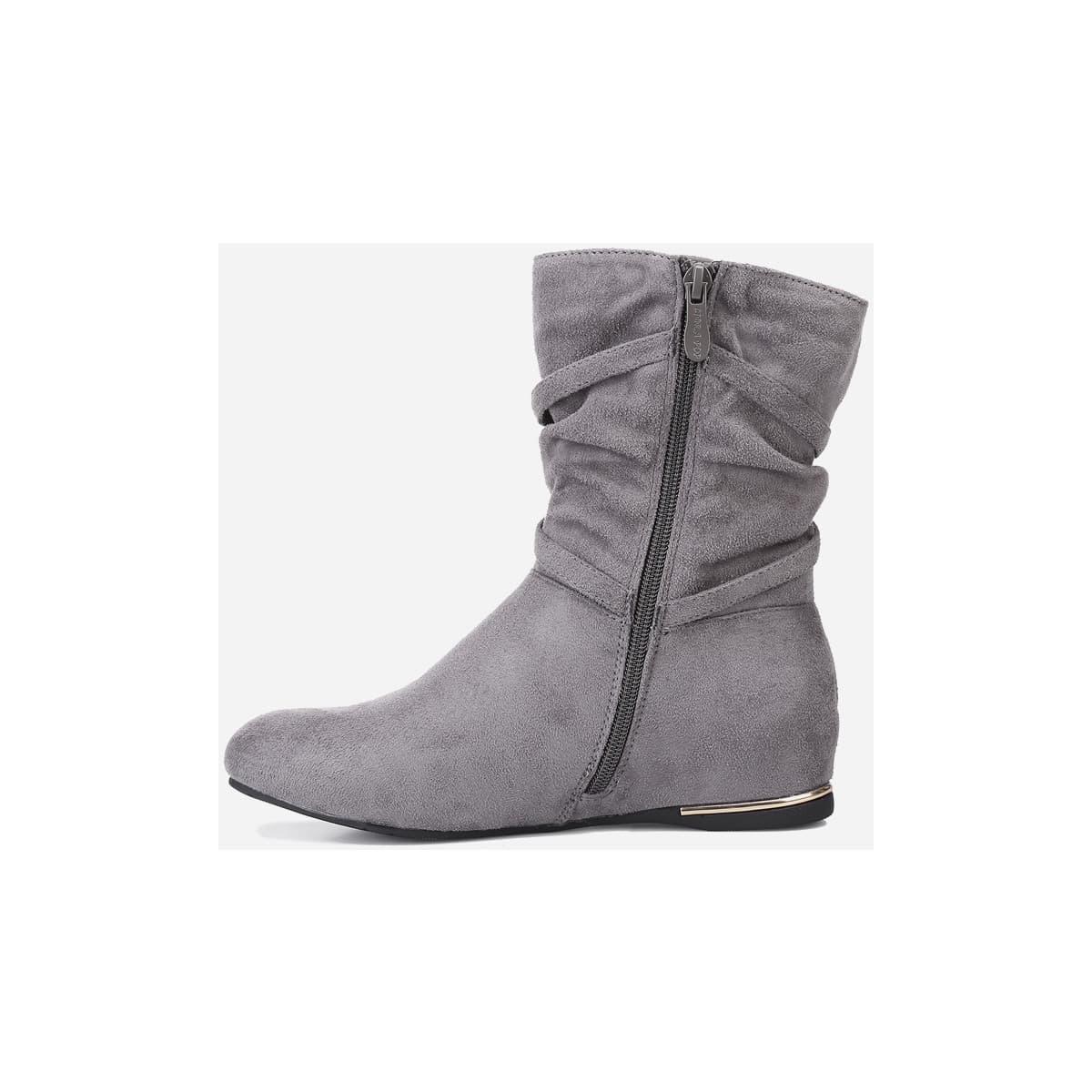 Women's Ankle Boots La Modeuse Gray