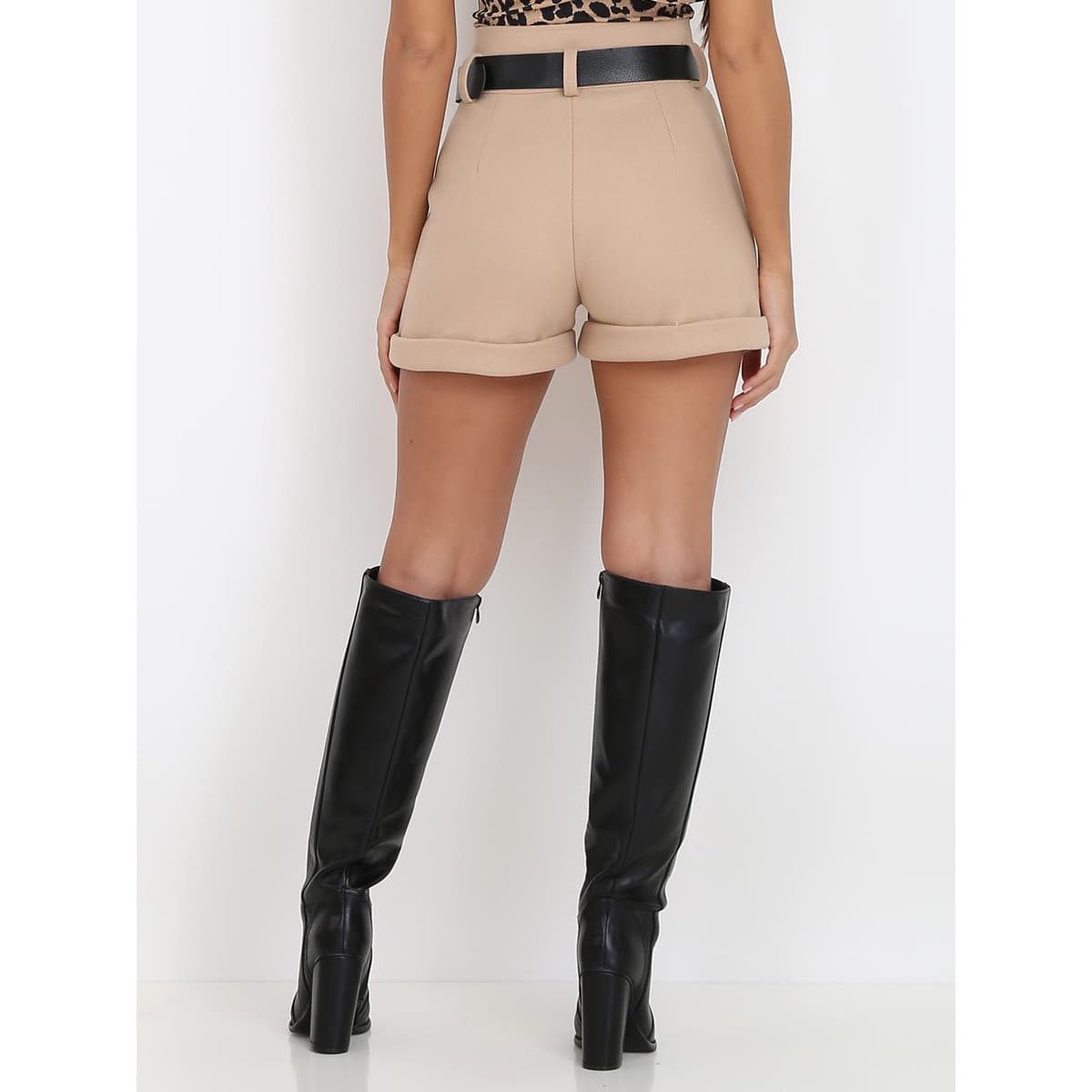 Women's Shorts La Modeuse Beige