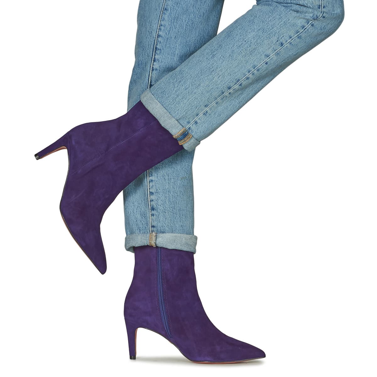 Women's Ankle Boots JB Martin Purple