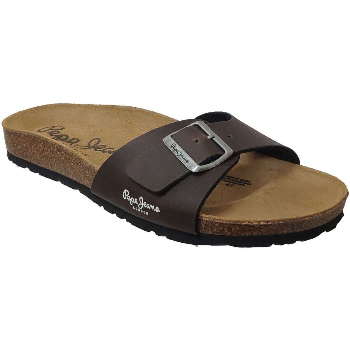 Men's Flip Flops Pepe Jeans Brown