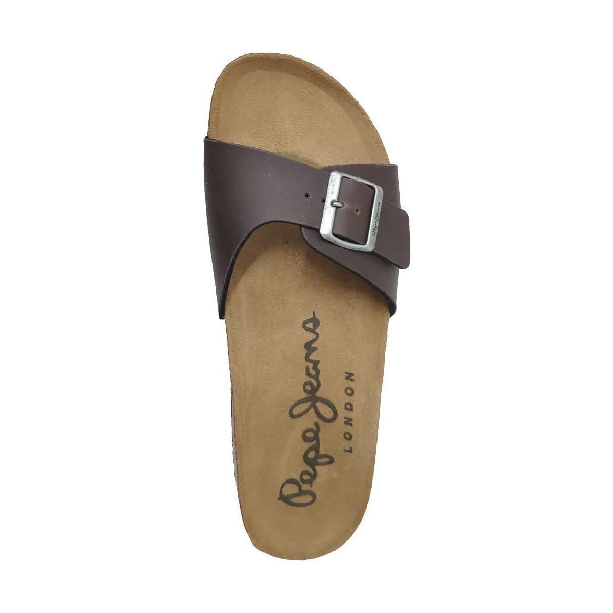 Men's Flip Flops Pepe Jeans Brown
