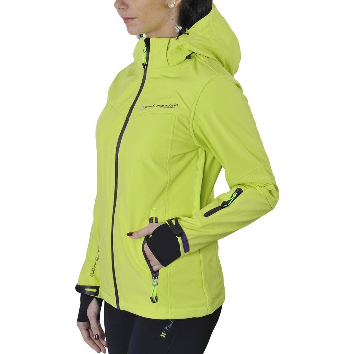 Women's Jackets Peak Mountain Green