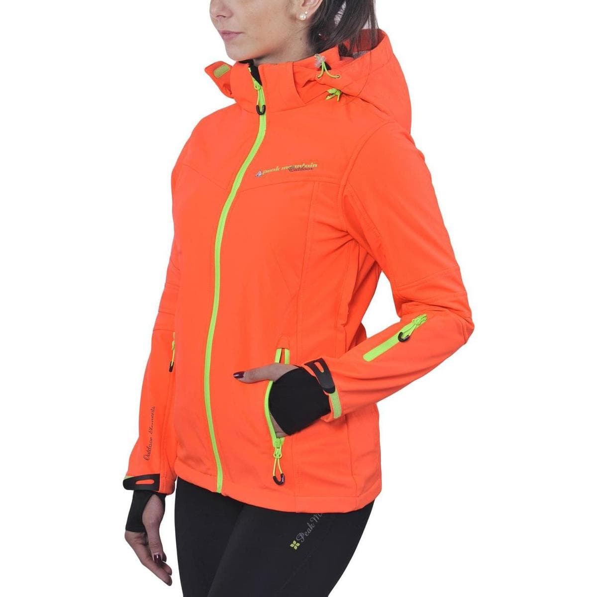 Women's Jackets Peak Mountain Orange