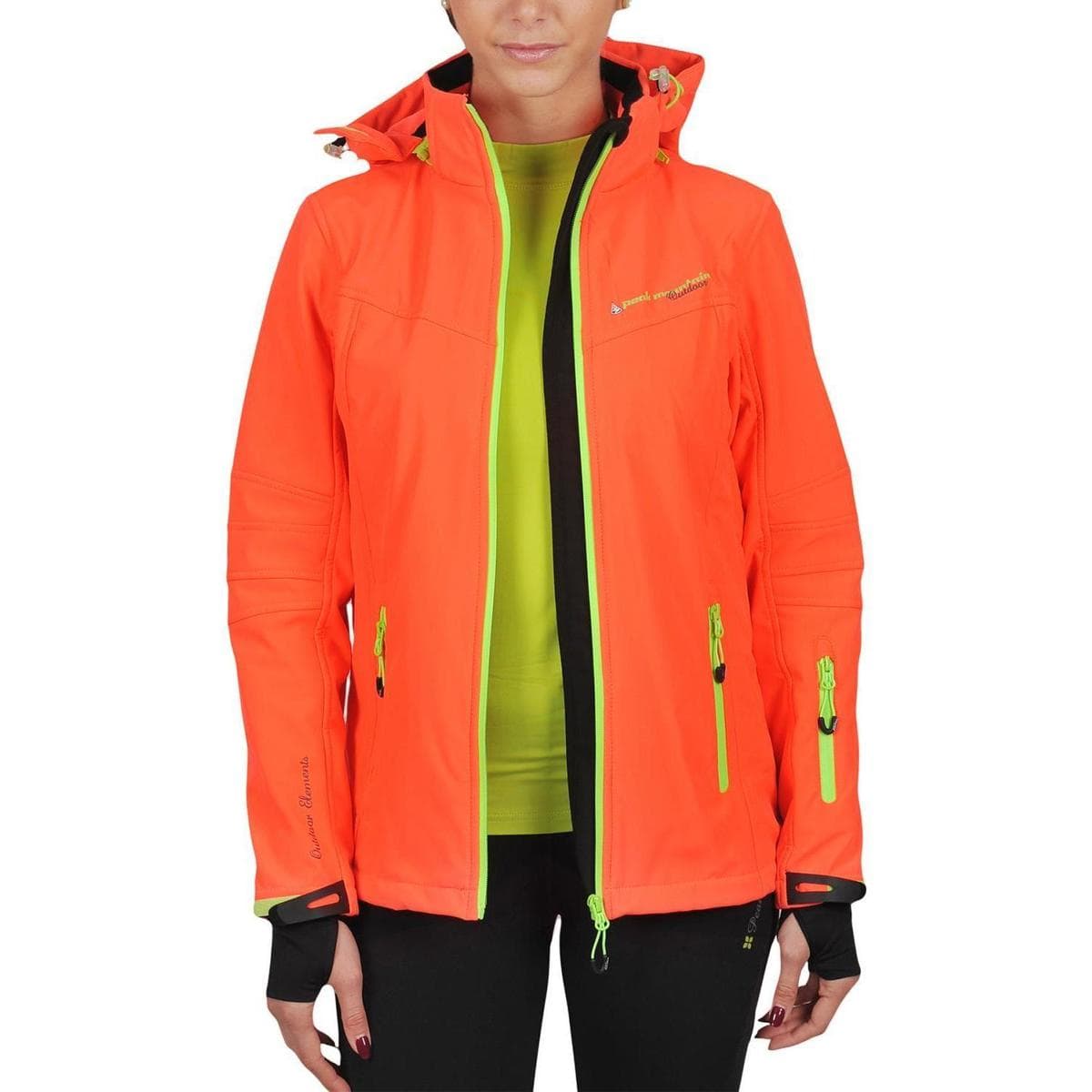 Women's Jackets Peak Mountain Orange