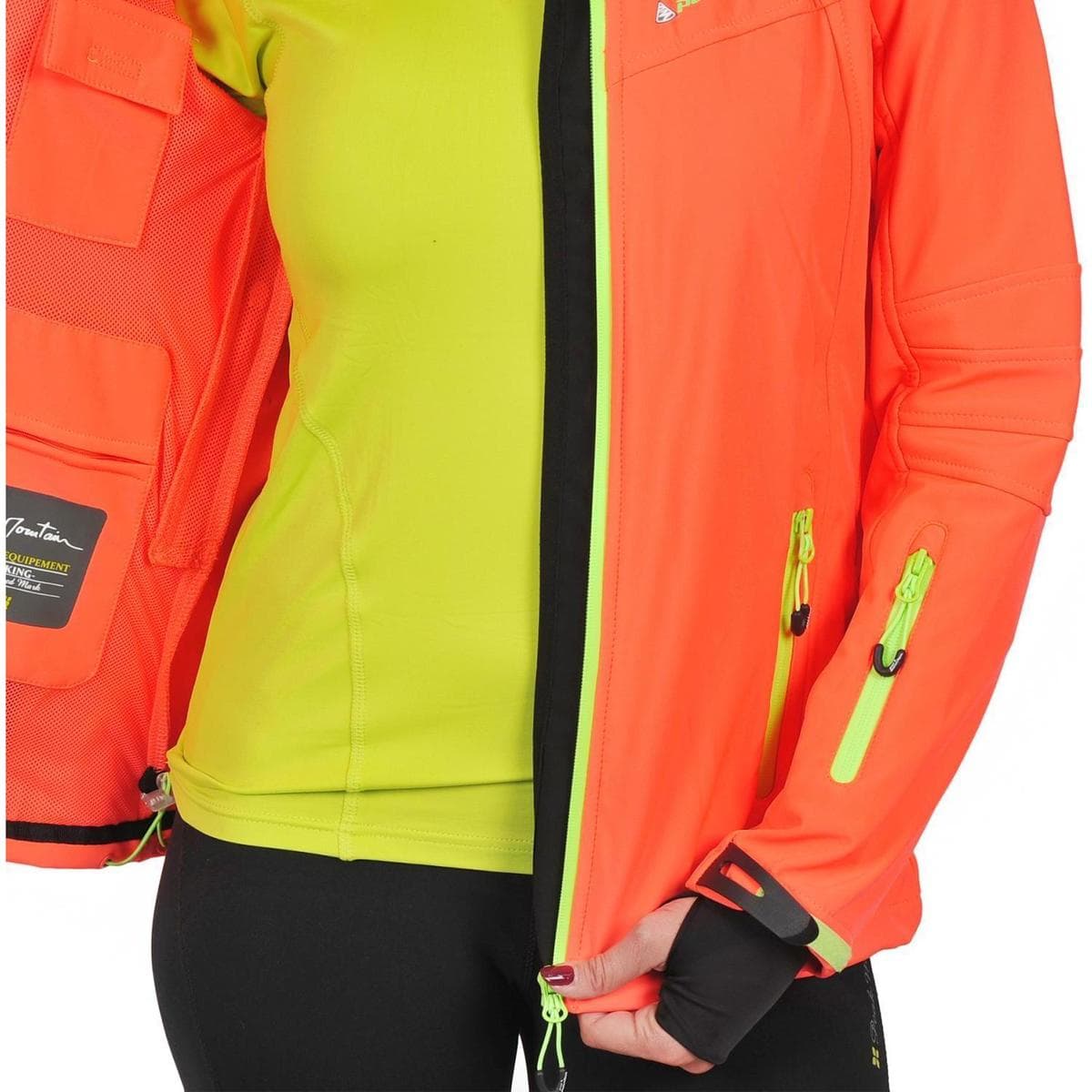 Women's Jackets Peak Mountain Orange