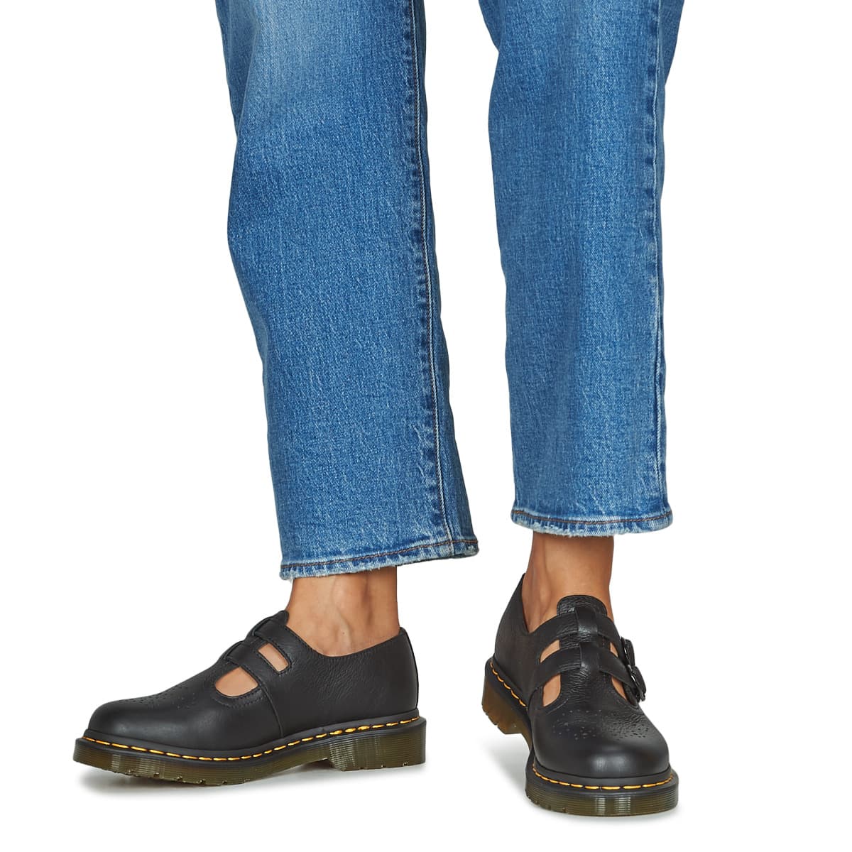 Women's Ballet Flats Dr. Martens Black