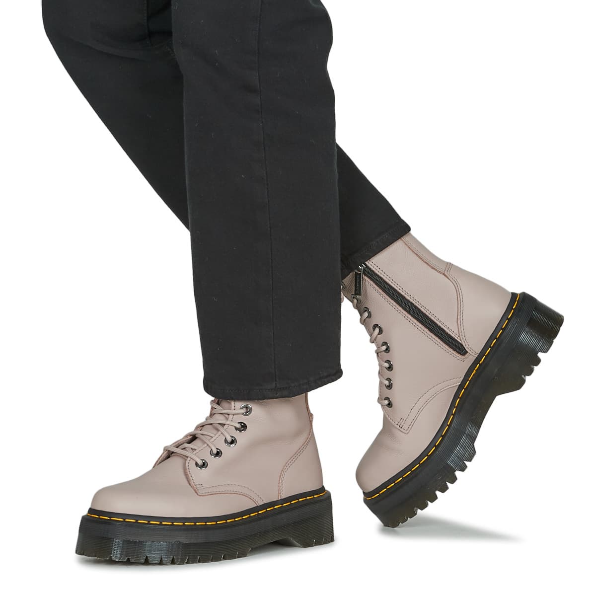 Women's Boots Dr. Martens Beige