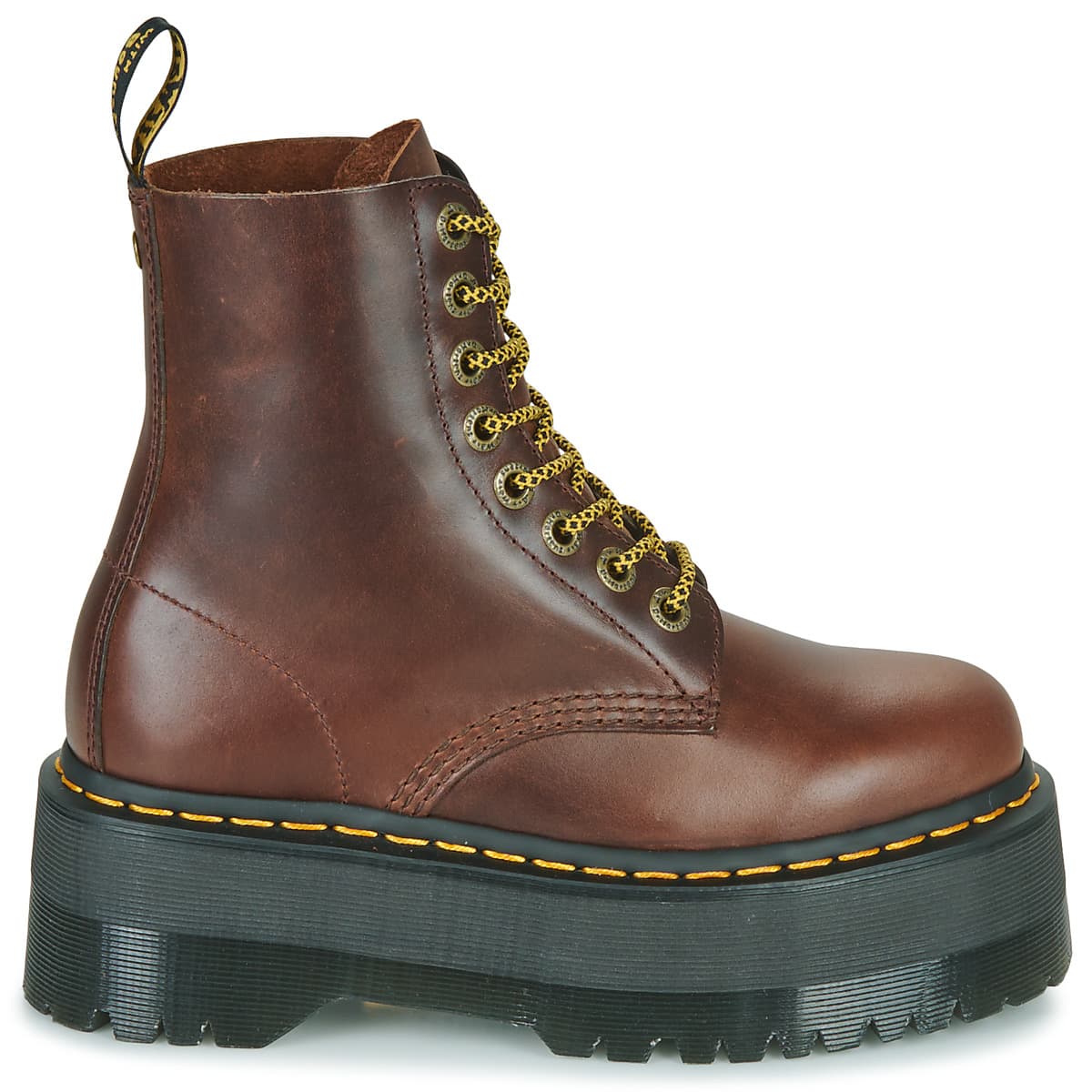 Women's Boots Dr. Martens Brown