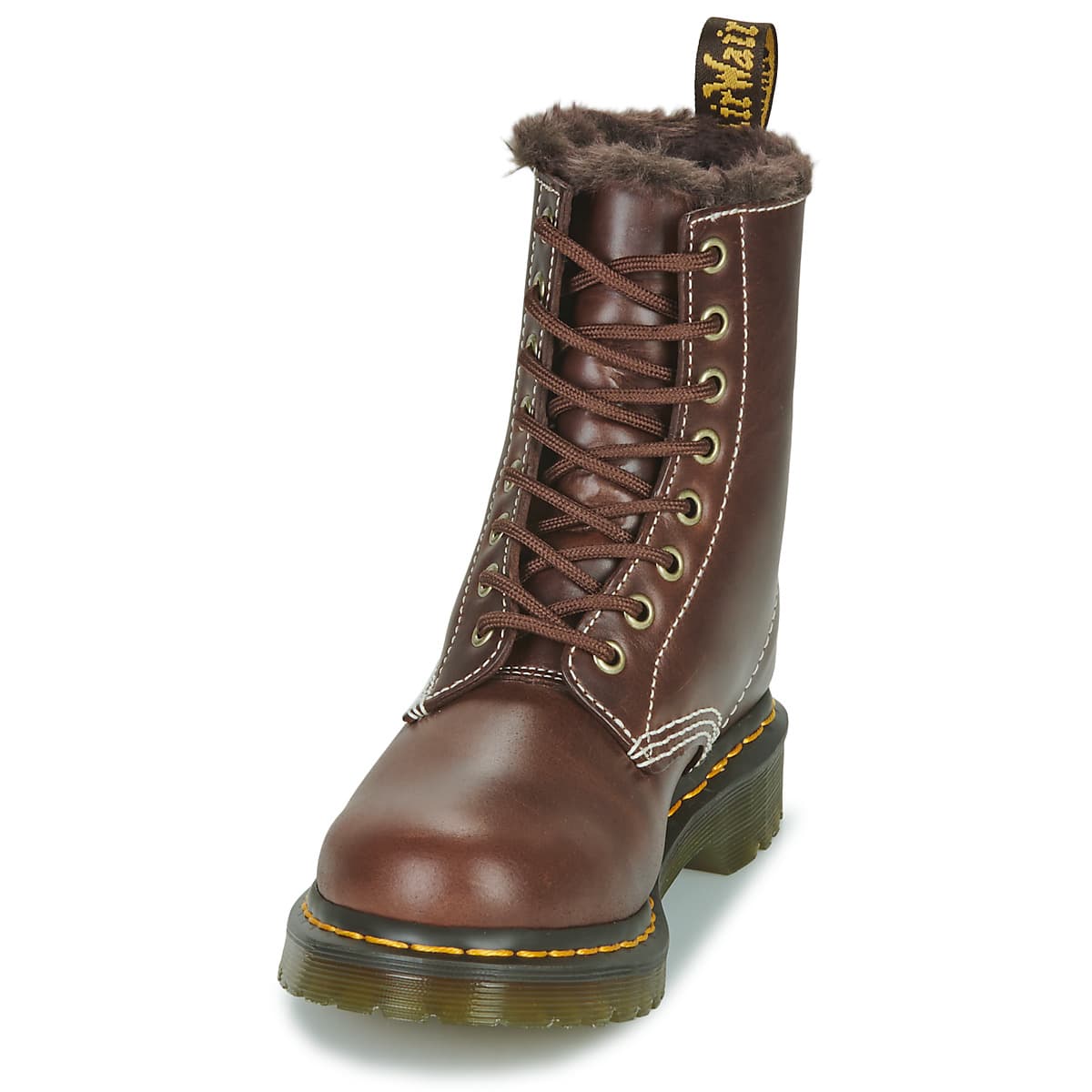 Women's Boots Dr. Martens Brown