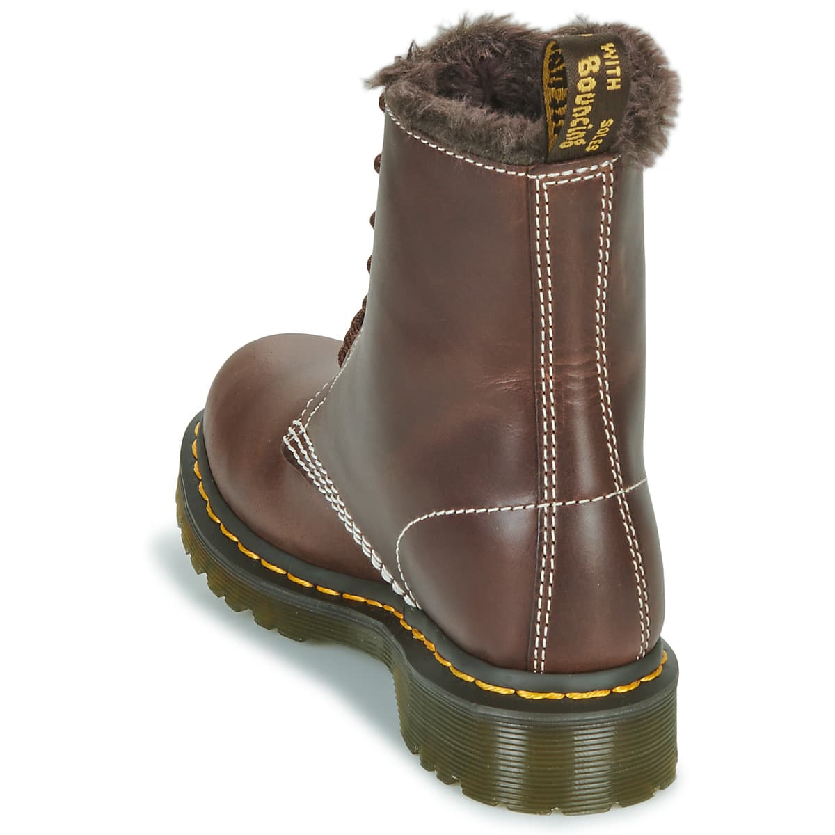 Women's Boots Dr. Martens Brown