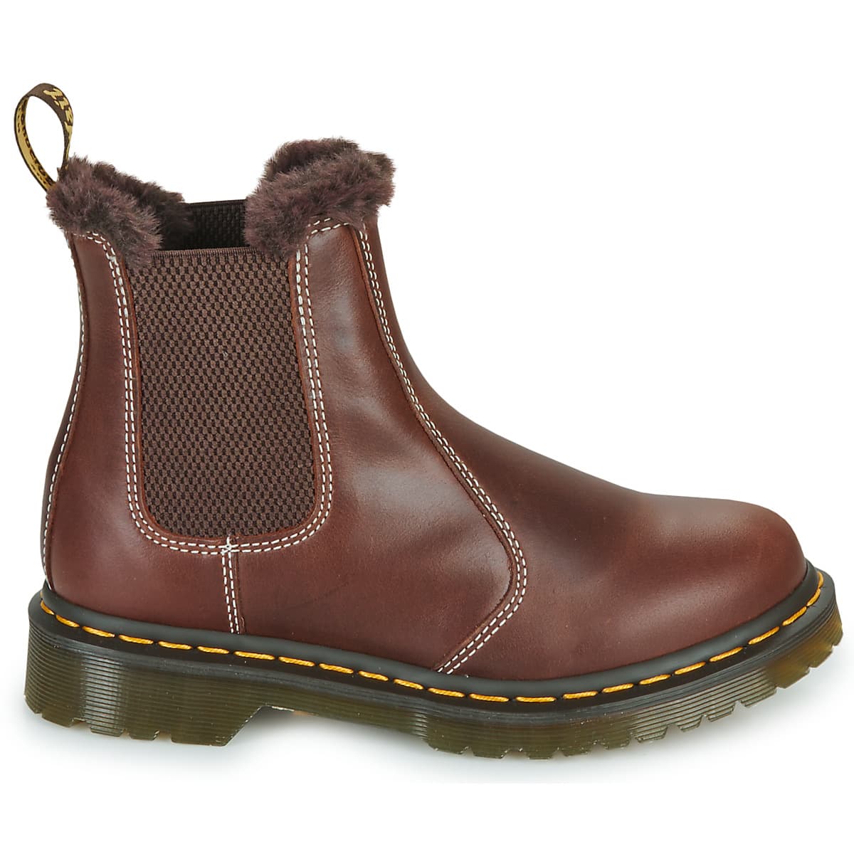 Women's Boots Dr. Martens Brown