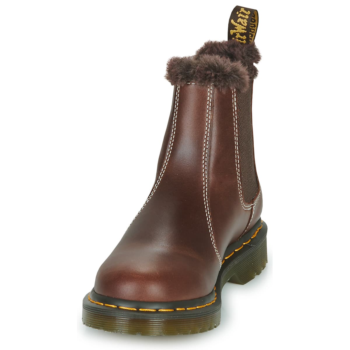 Women's Boots Dr. Martens Brown