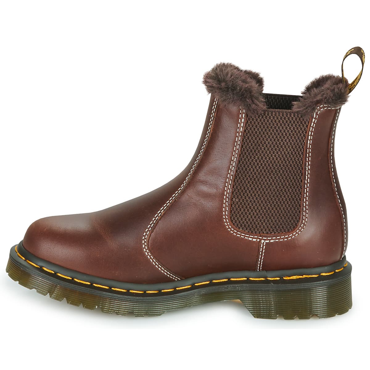 Women's Boots Dr. Martens Brown