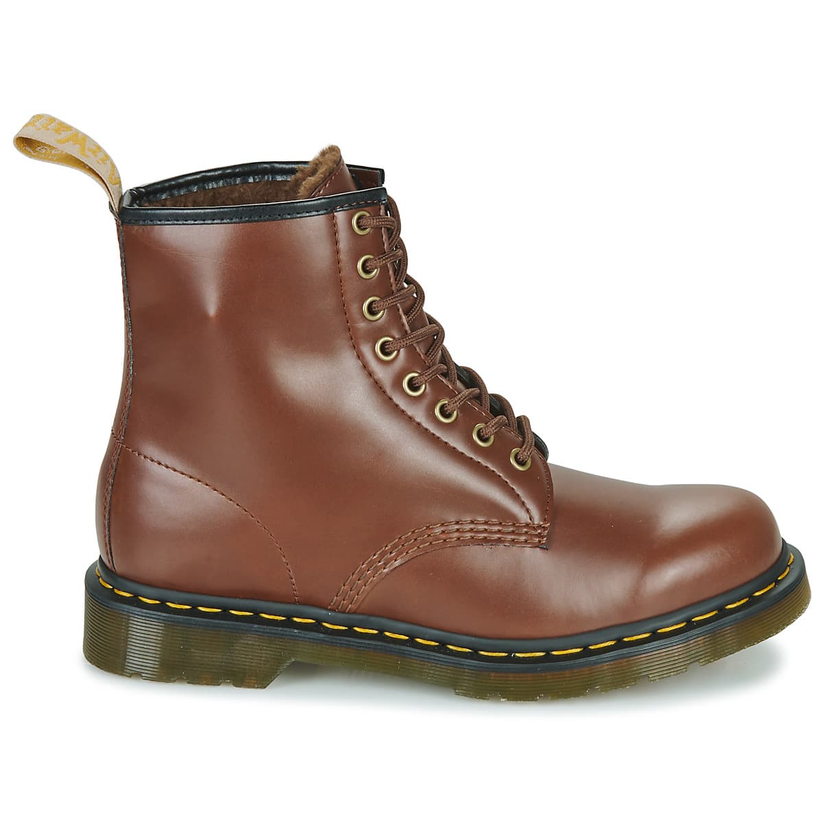 Women's Boots Dr. Martens Brown