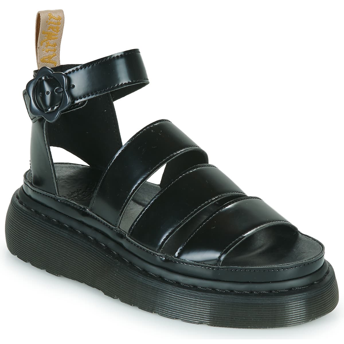 Women's Platforms Dr. Martens Black