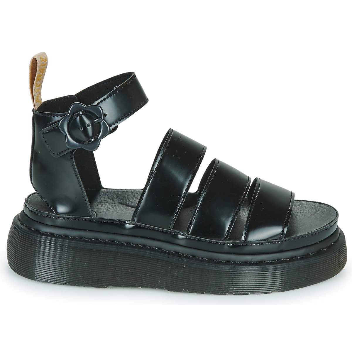 Women's Platforms Dr. Martens Black