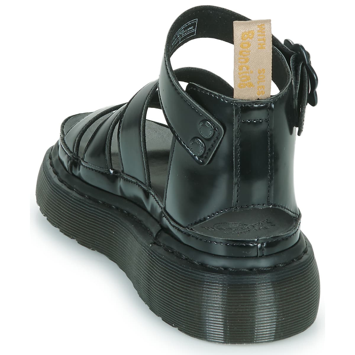 Women's Platforms Dr. Martens Black