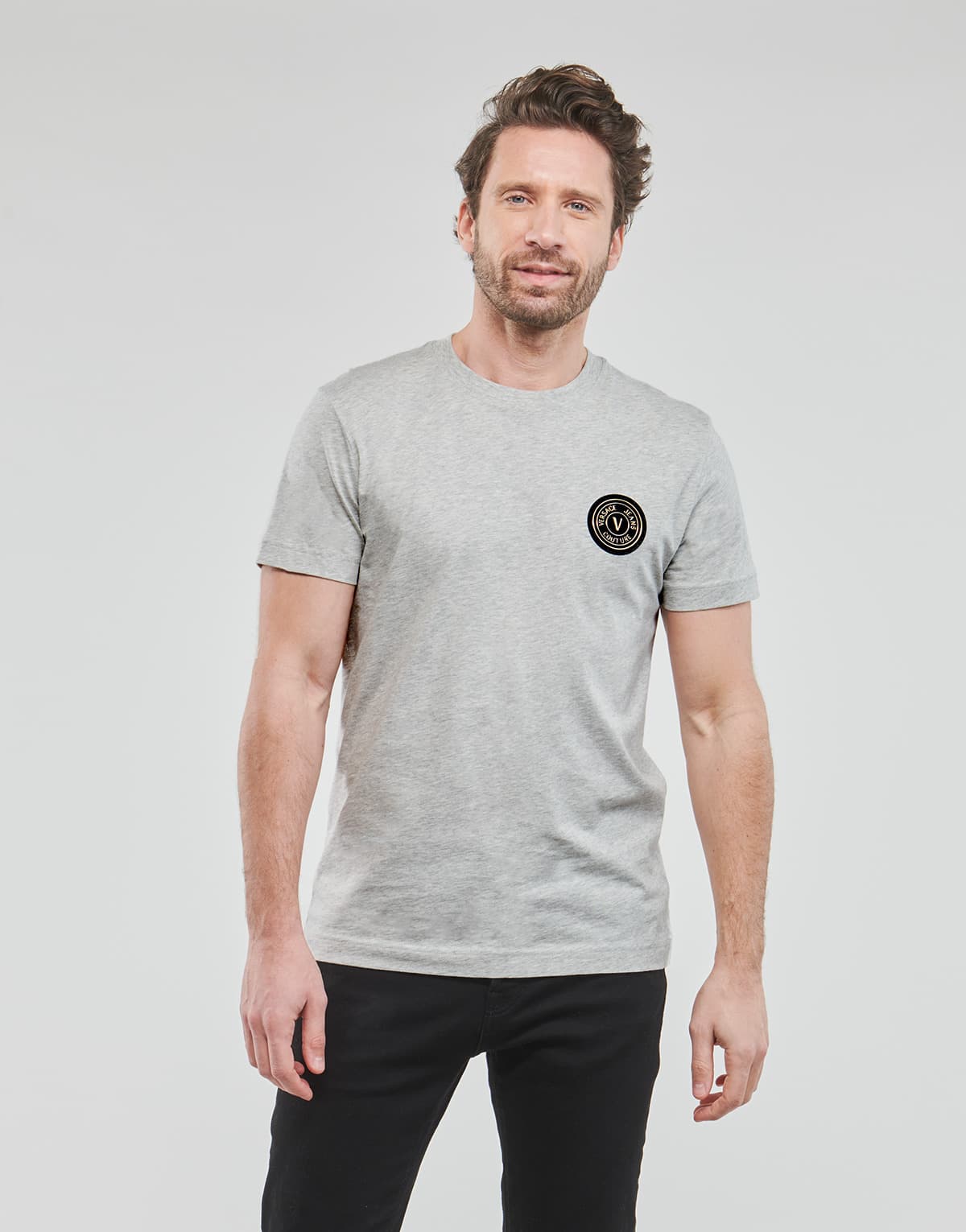 Men's T-Shirts Versace Jeans Couture Gray