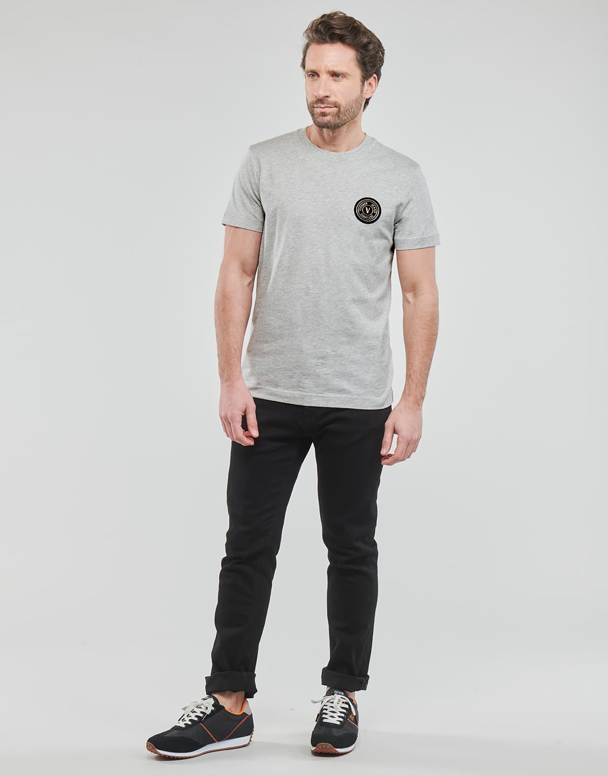 Men's T-Shirts Versace Jeans Couture Gray