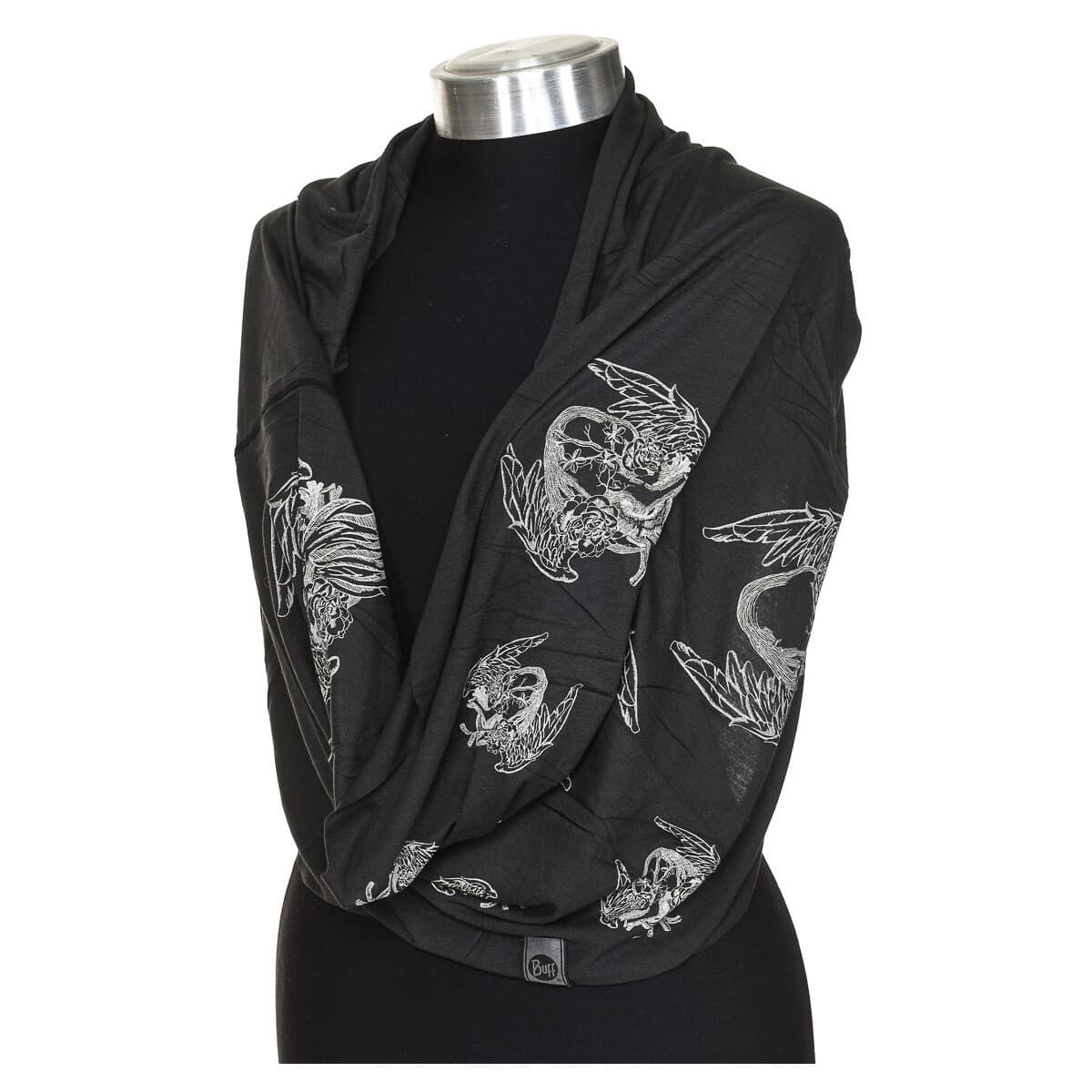 Women's Scarves Buff Black