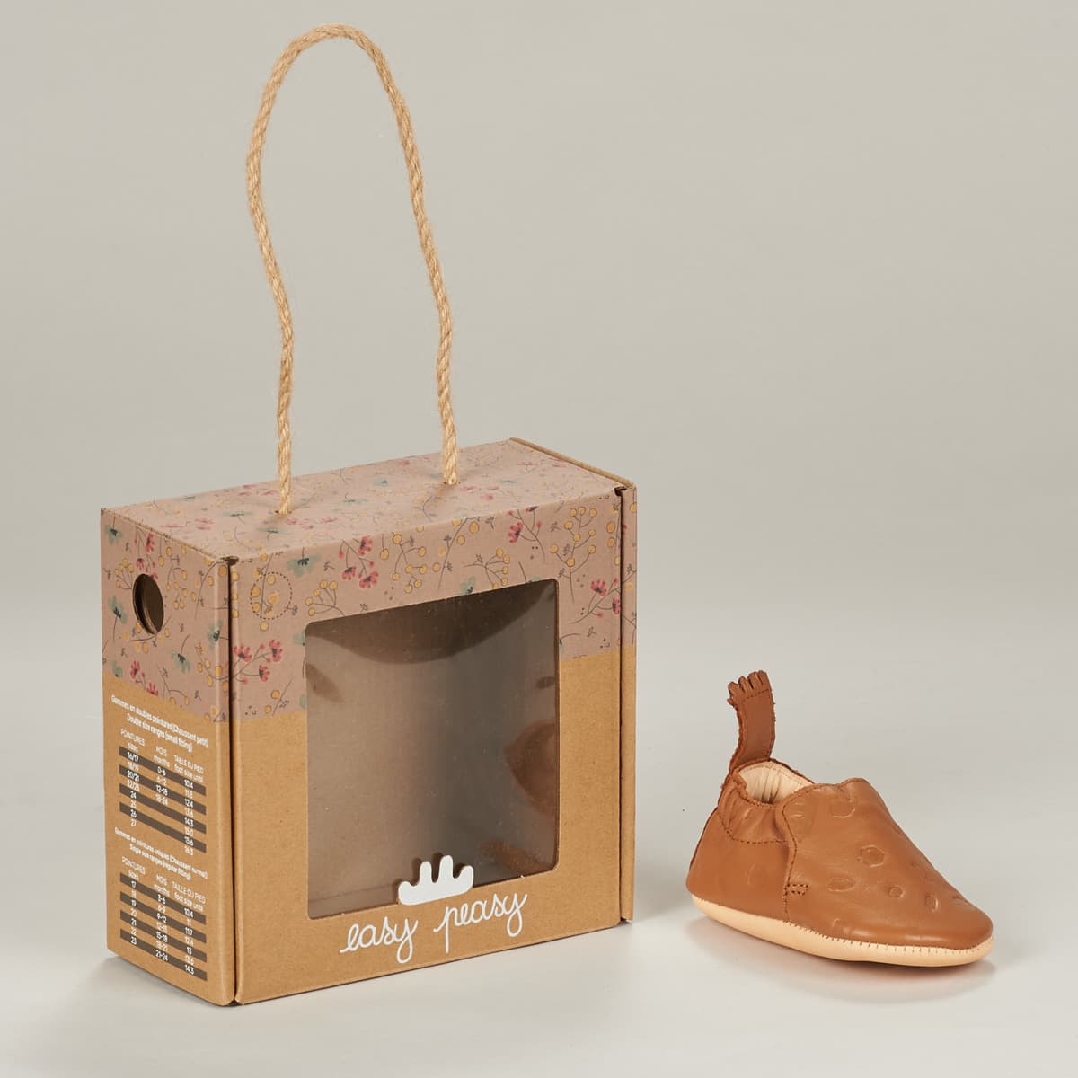 Boys' House Slippers Easy Peasy Brown