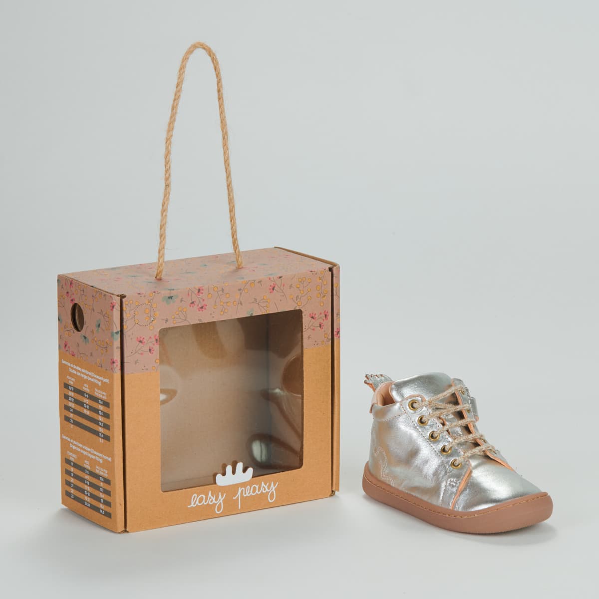 Boys' Sneakers Easy Peasy Silver