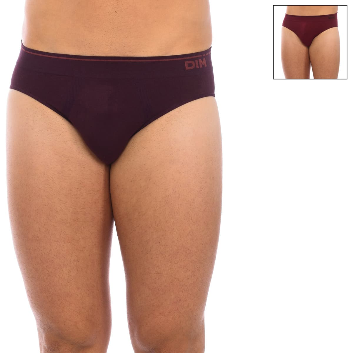 Men's Boxer Briefs DIM Bordeaux