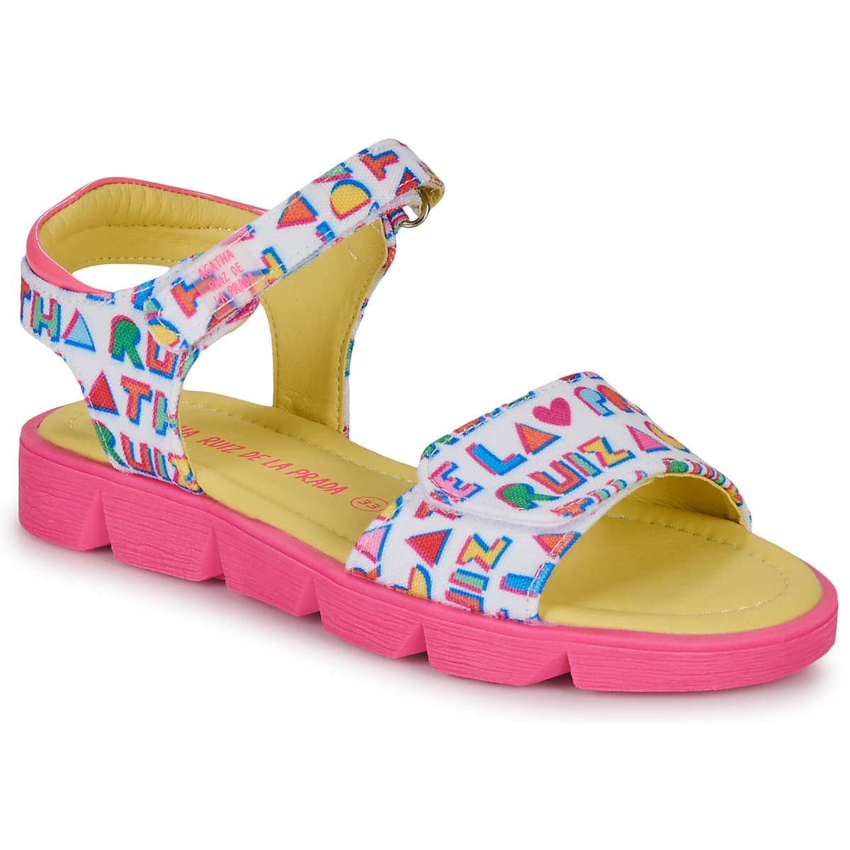 Σανδάλια χωρίς τακούνι Agatha Ruiz de la Prada SMILEN