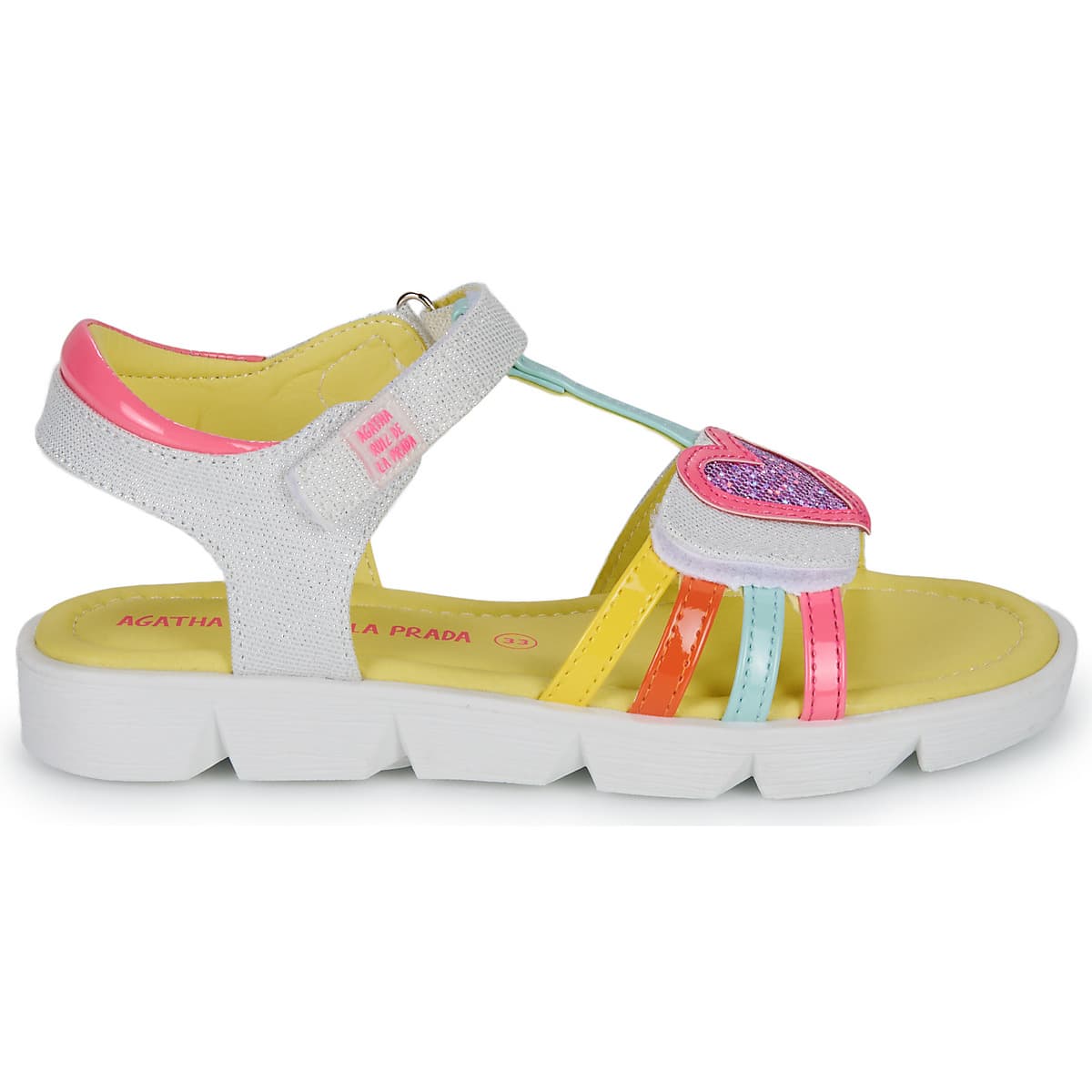 Girls' Sandals Agatha Ruiz de la Prada White