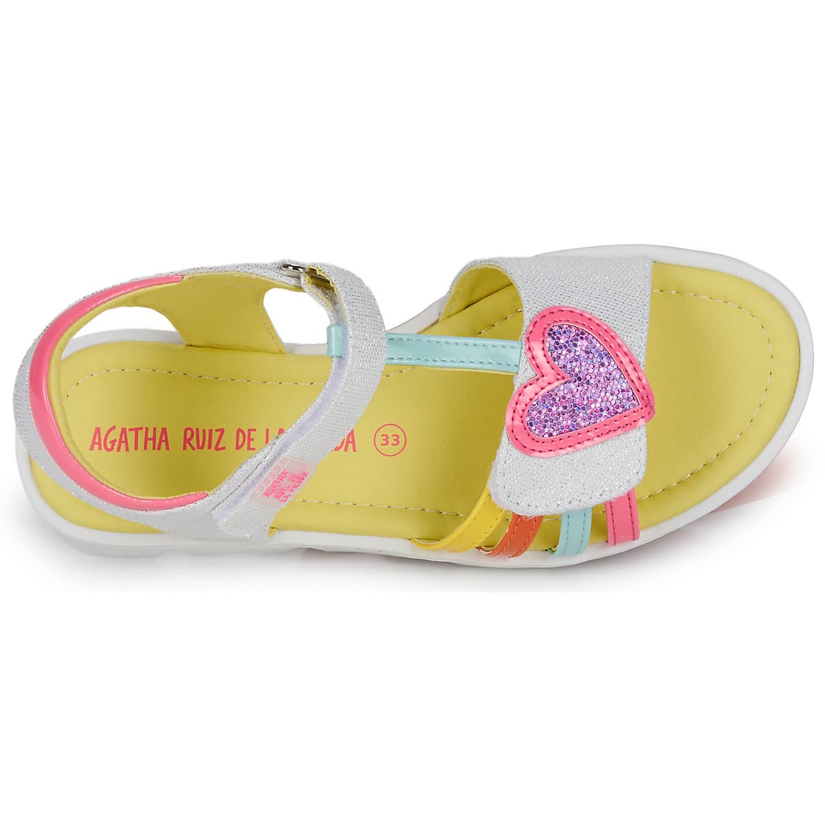 Girls' Sandals Agatha Ruiz de la Prada White