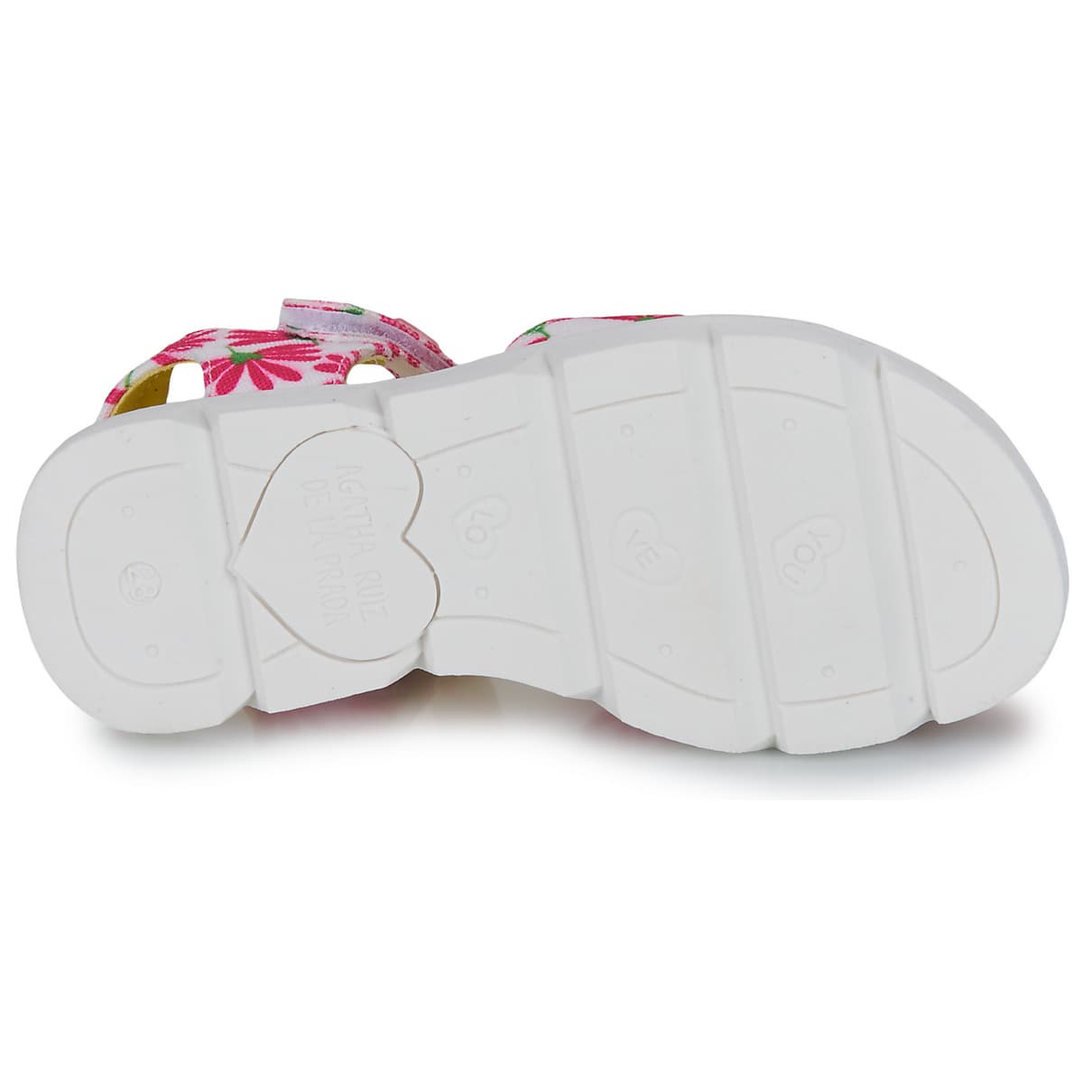 Girls' Sandals Agatha Ruiz de la Prada White