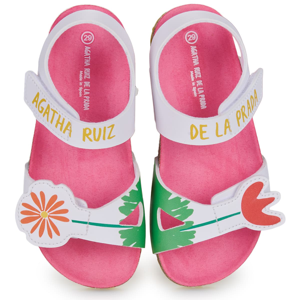 Girls' Sandals Agatha Ruiz de la Prada White