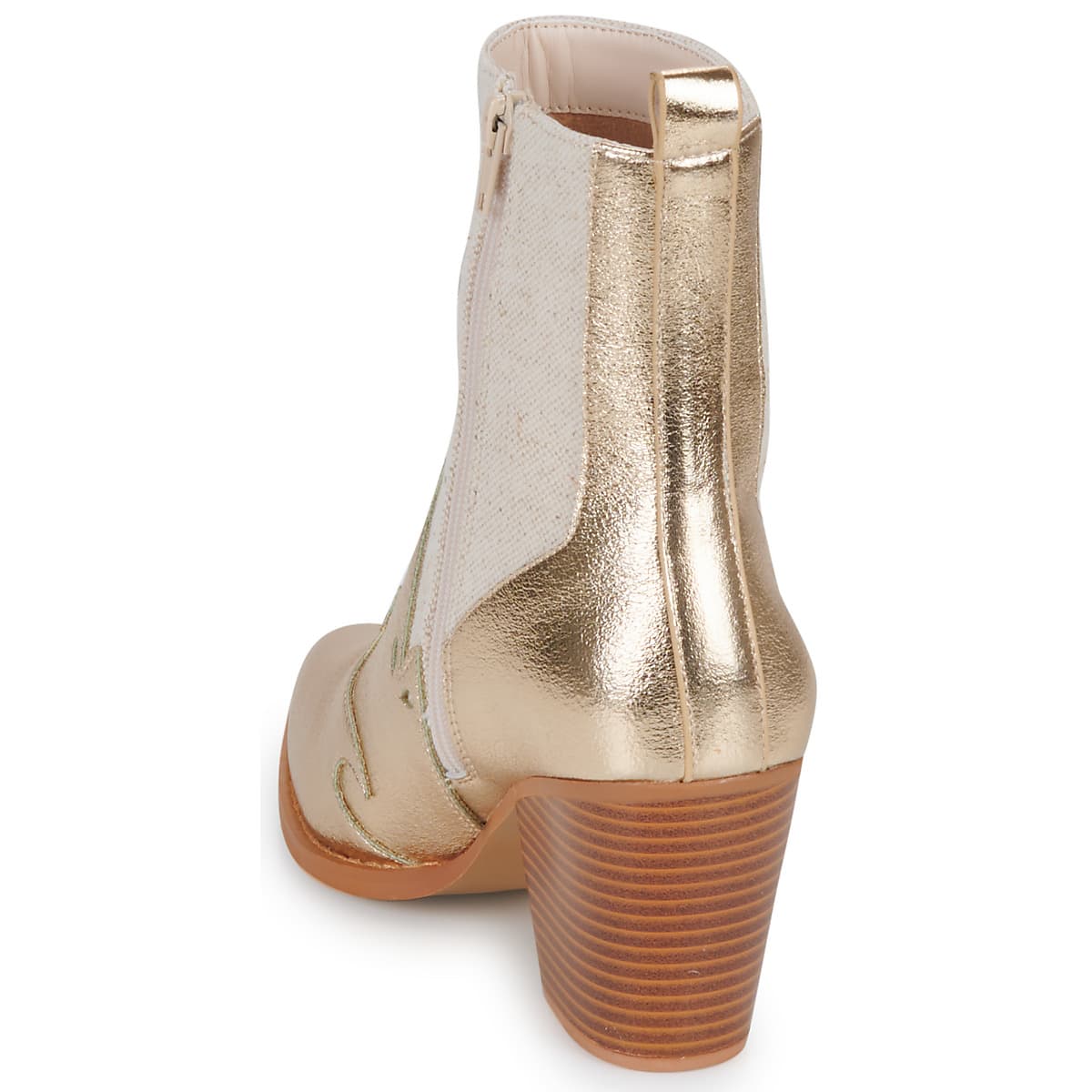 Women's Ankle Boots Vanessa Wu Gold