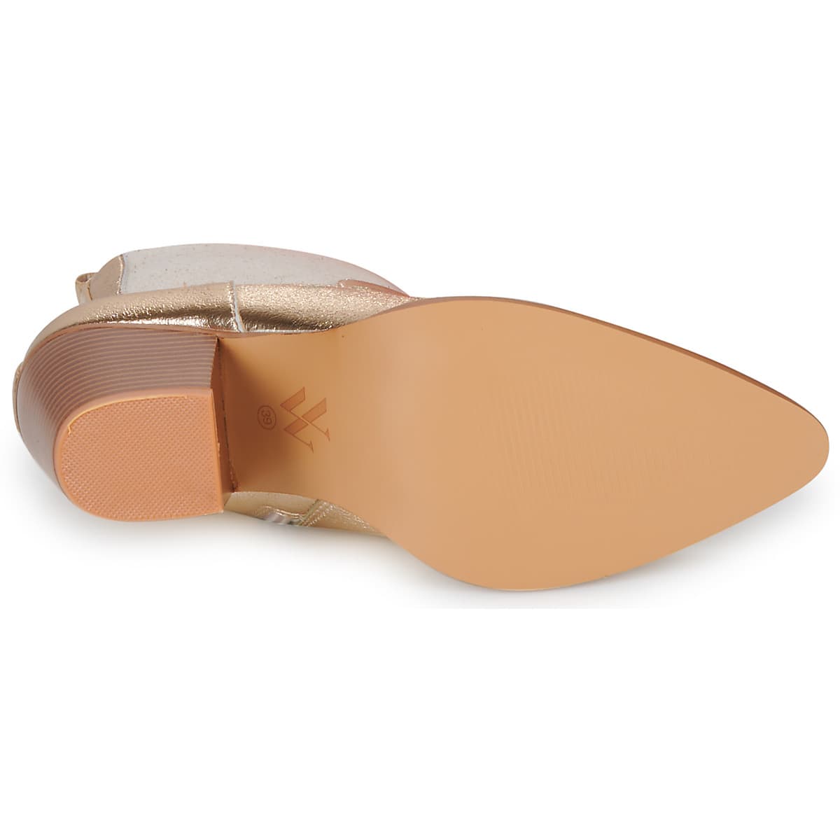 Women's Ankle Boots Vanessa Wu Gold