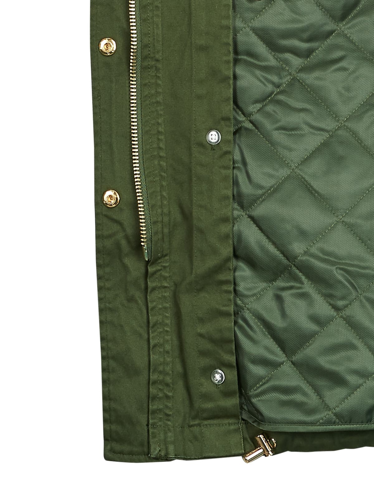 Women's Parkas Michael Kors Khaki